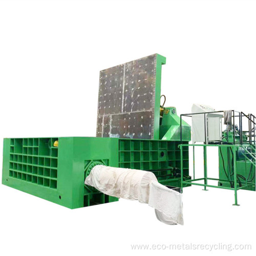 Two Main Cylinders Hydraulic Waste Metal Compactor Baler